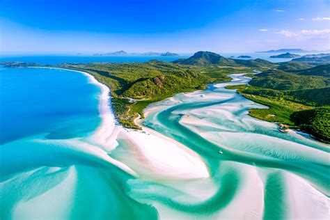 The Hill Inlet, Whitsunday Islands in Queensland Australia is pretty ...