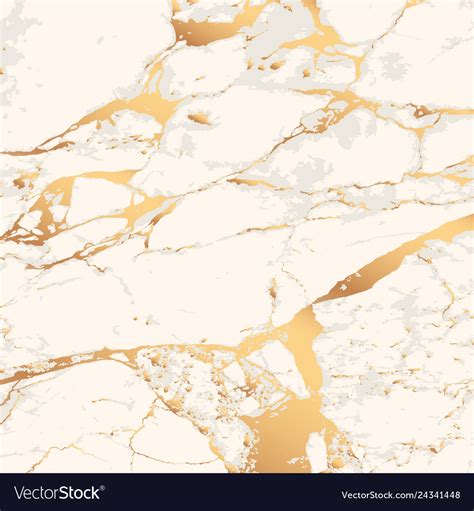 Marble texture background golden stone Royalty Free Vector