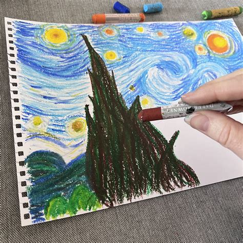 Children's Artwork Activity Inspired by the Art of Vincent van Gogh ...