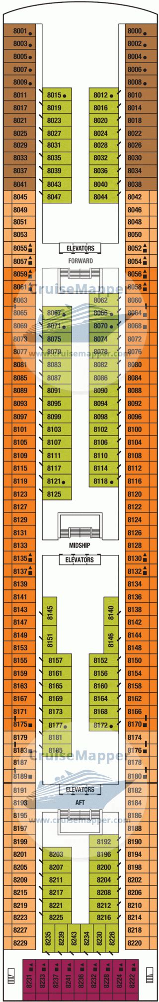 Marella Explorer 2 deck 20 plan | CruiseMapper