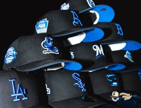 Hat Club Exclusive Blackberry MLB 59Fifty Fitted Hat Collection by MLB ...