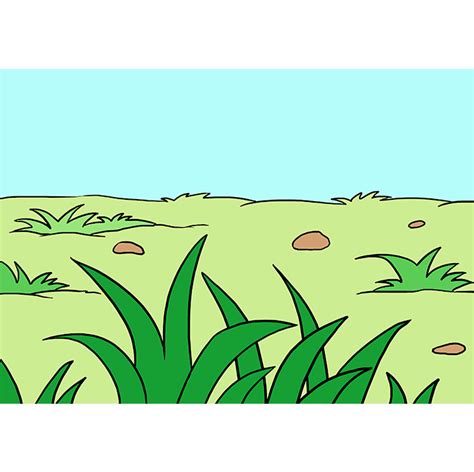 How to Draw Grass – Really Easy Drawing Tutorial