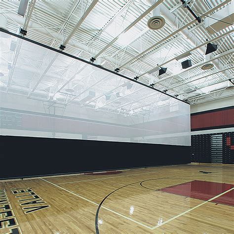 Top-Roll Gym Divider Curtains :: Draper, Inc.