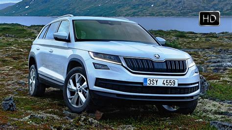 2017 SKODA KODIAQ 4x4 SUV Exterior Design & OFF ROAD Test Drive HD ...