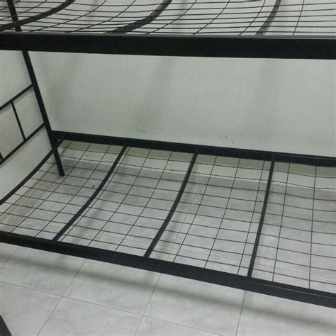 Double Deck Bed Frame, Furniture & Home Living, Furniture, Bed Frames ...