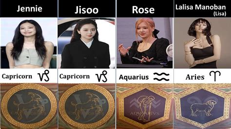 BlackPink Members Zodiac Signs | K-POP - YouTube