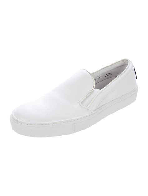 Russell & Bromley Leather Slip-On Sneakers - Shoes - WRU20002 | The ...