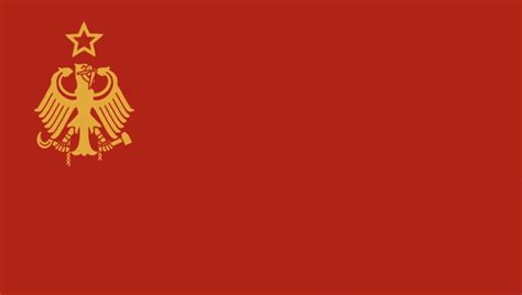 Flag of a communist germany : r/vexillology