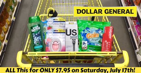 Dollar General $5 off $25 Scenarios for Saturday, July 17th! - Julie's ...