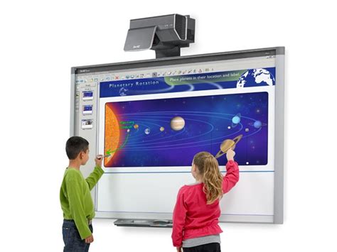 How do I use my Smart Board with the tablet and lessons?