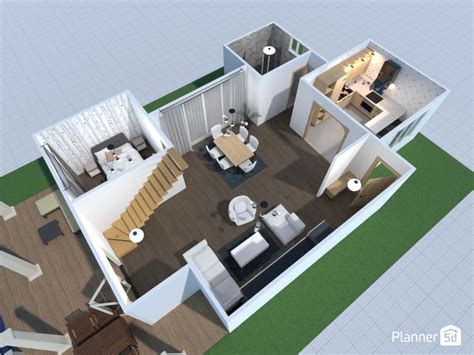 Descubrir 58+ imagen diseños de casas por dentro de dos plantas ...