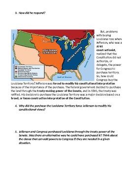 President Jefferson Louisiana Purchase Foreign Domestic by SpecEdSoc Master