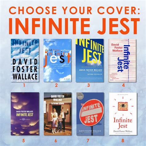 Infinite Jest. Book Cover Redesign | by Faith Kaufman | Marilyn Meltzer ...