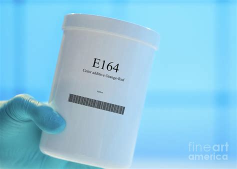 Container Of The Food Additive E164 Photograph by Wladimir Bulgar ...