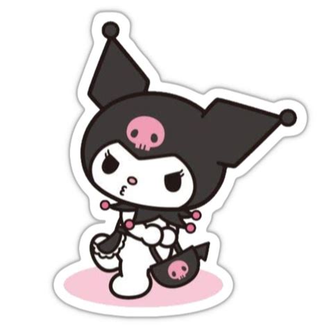 kuromi printable sticker | Kawaii stickers, Cute stickers, Cartoon stickers