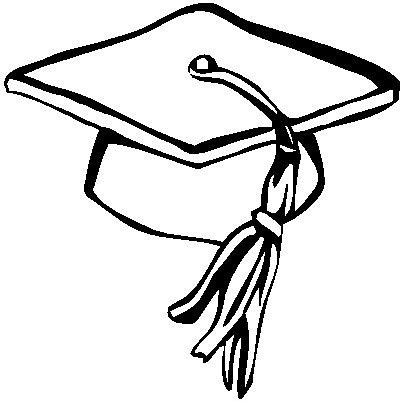 graduation cap free printable coloring page | kvrooma1 | Flickr