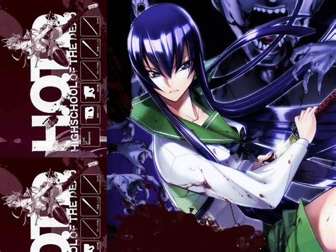 Anime Review: H.O.T.D. High School Of The Dead (2010)