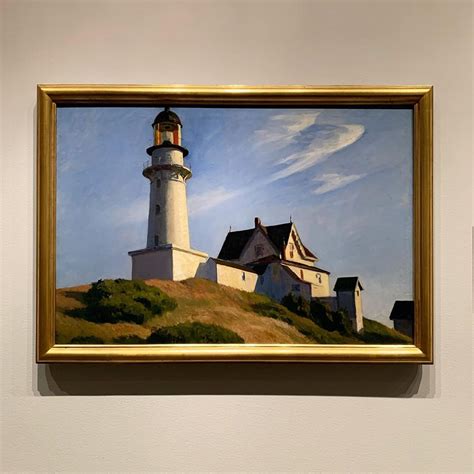 Edward Hopper ‘The Lighthouse at Two Lights’ Oil on Canvas 1929 _ On ...