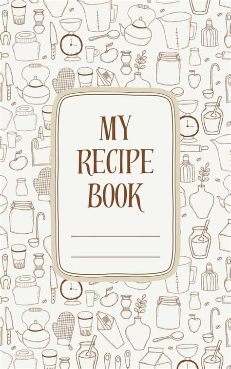 Free and customizable cookbook templates