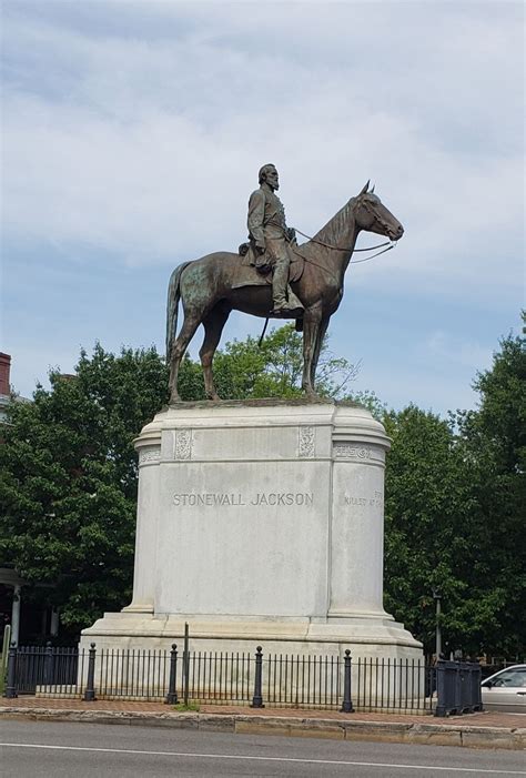 Stonewall Jackson Memorial on Monument Blvd in Richmond, VA | Civil war ...