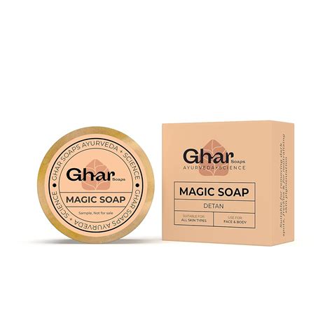 Buy GHAR SOAPS Sandal Wood And Saffron Bath Soap For Glowing ...