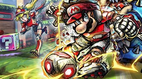 تجربة لعبة سوبر ماريو كرة قدم | Super Mario Strikers Gameplay - YouTube