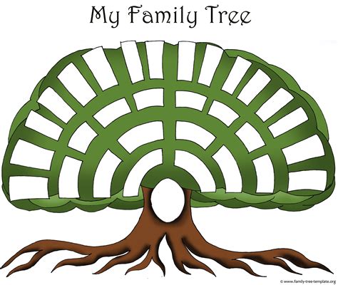 Family Tree Templates & Genealogy Clipart for Your Ancestry Map