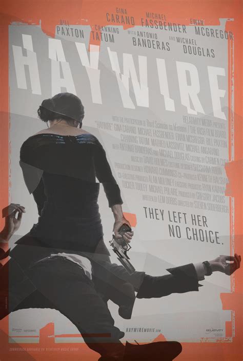 Haywire Movie Poster - Fonts In Use