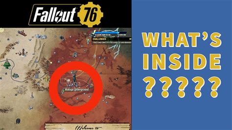 Is it Worth it To LOOT: Watoga Underground? ¯\_(ツ)_/¯ - Fallout 76 ...