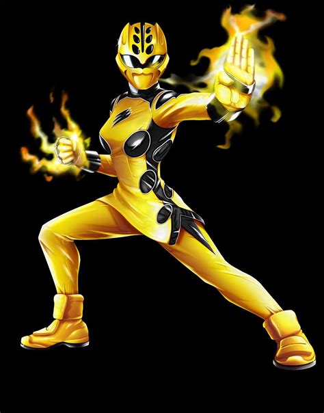 POWER RANGERS JUNGLE FURY - YELLOW RANGER by DXPRO on DeviantArt