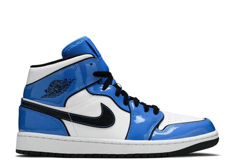 AIR JORDAN 1 MID SE SIGNAL BLUE GS – Thawr Limited