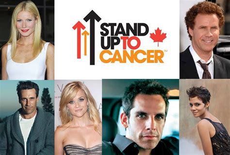 Celebrities "Stand Up To Cancer" And Canada Joins In! - UrbanMoms