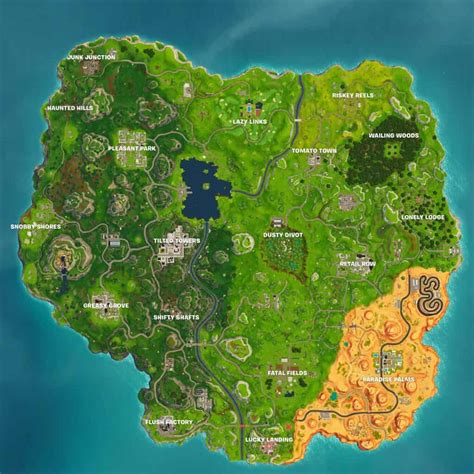 Fortnite: All Points of Interest in Season OG - Gameranx