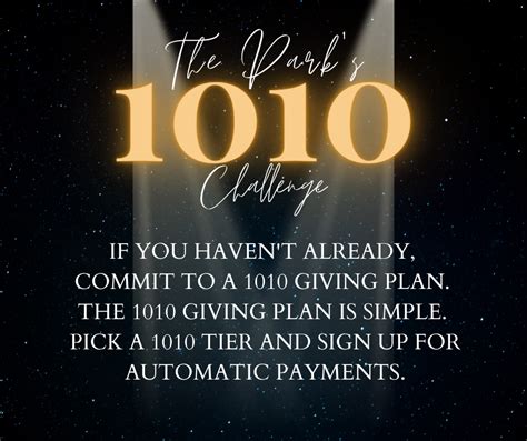 The 1010 Challenge