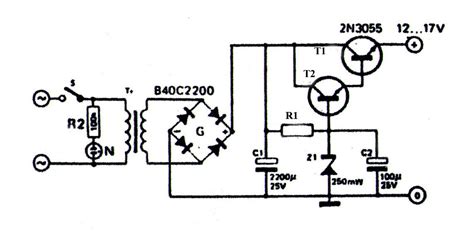 Gambar Skema Rangkaian Power Supply | Gambar Skema Rangkaian Elektronika