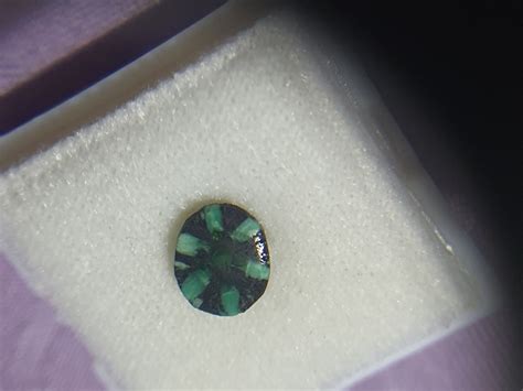 RARE trapiche emerald from columbia 1.07crts 100%untreated no oil ...