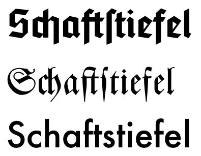 9 German Calligraphy Fonts Images - German Gothic Font, German ...