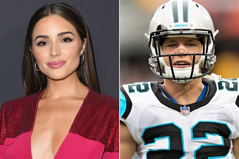 Christian McCaffrey Brought His Girlfriend Olivia Culpo Candy in ...