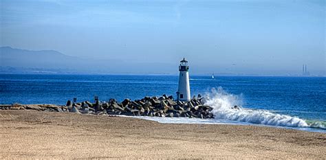 Santa Cruz Breakwater (Walton) Lighthouse | Landscape photography ...