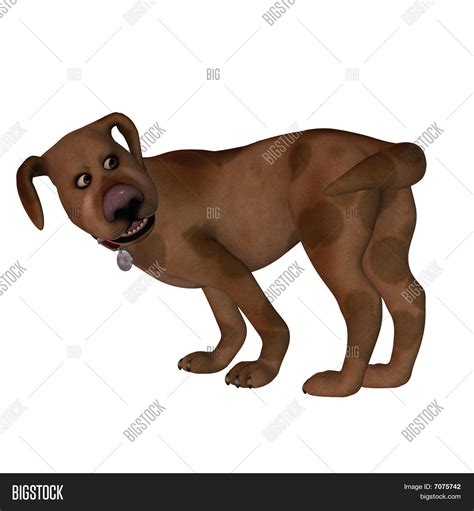 Cartoon Dog - Chasing Image & Photo (Free Trial) | Bigstock