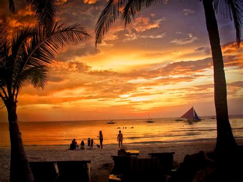 Pacific Island Sunset, Boracay, Philippines - a photo on Flickriver