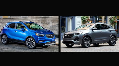 Buick Encore and Buick Encore GX Small Crossover SUVs Compared