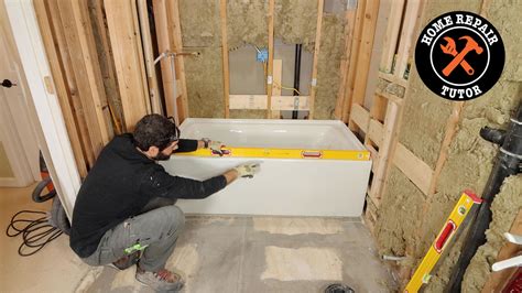 How to Install a Bathtub - Home Repair Tutor