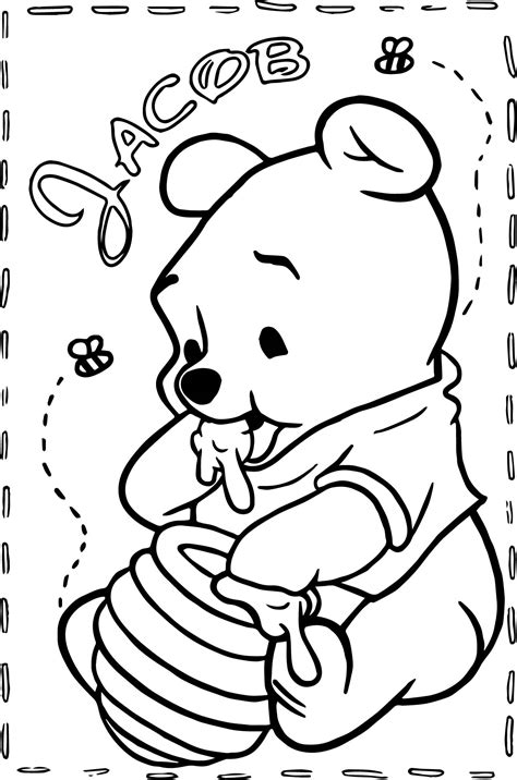 Printable Coloring Pages Winnie The Pooh