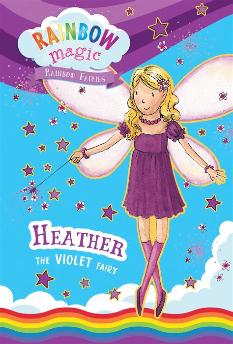 Rainbow Magic Rainbow Fairies Book #7: Heather the Violet Fairy | Book ...