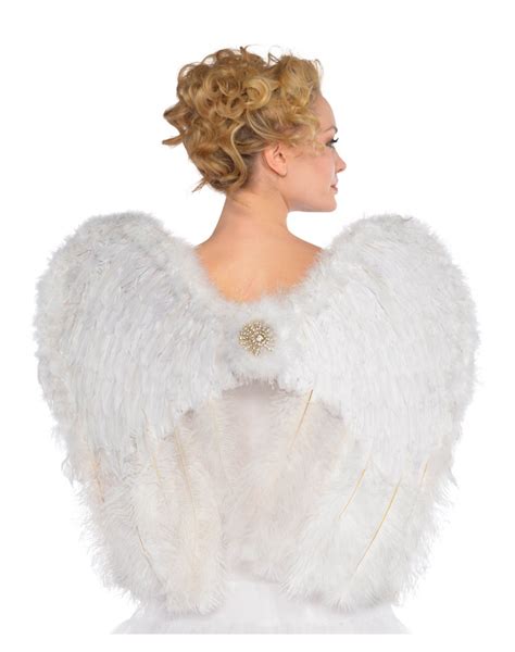 Angel Deluxe Feather Wings Costume Accessory