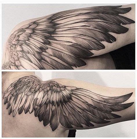 Hawk Wings Tattoo