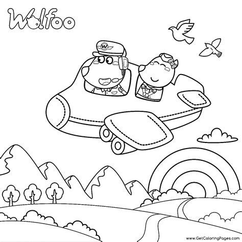 Wolfoo Coloring Pages Printable for Free Download