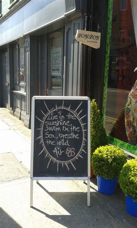 Sidewalk sign | Sidewalk sign, Live in the sunshine, Chalkboard quote art