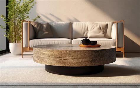 Elevate Your Interior With 20 Suave Granite Coffee Table Designs